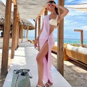 Baobab nikka dress malva size small NWT